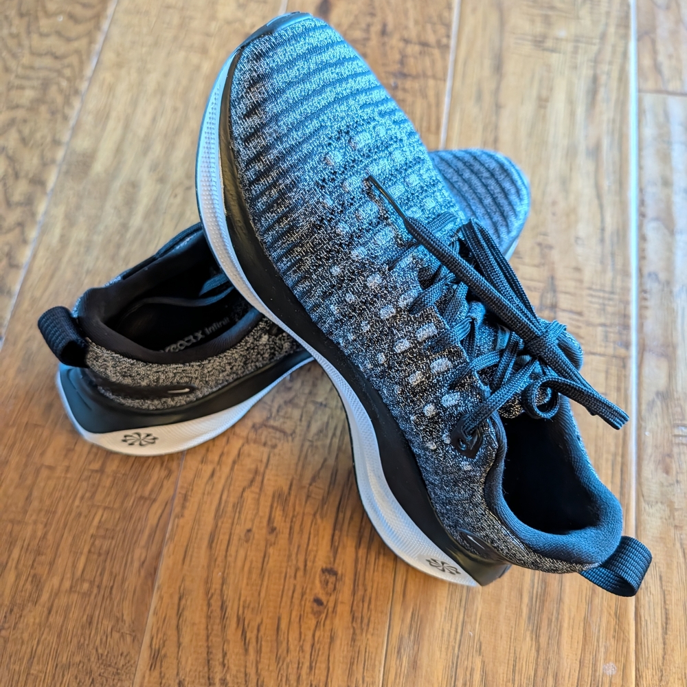Nike React Xfinity Running Shoes - Black/Grey/White